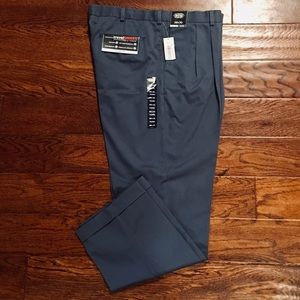 Men’s blue-toned gray dress pants